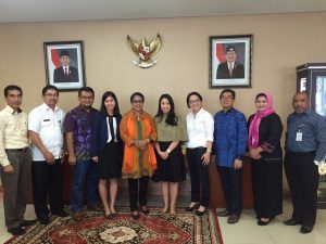 With Yohana Yembisen Indonesia minister of women